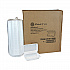 SmartLock Foam Hinged Lid Container, Medium, 8.8 x 5.5 x 3, White, 220/Carton (YHLW01880000)