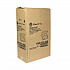 SmartLock Foam Hinged Lid Container, Small, 3 Compartments, 7.5 x 8 x 2.63, White, 150/Carton (YHLW07030000)