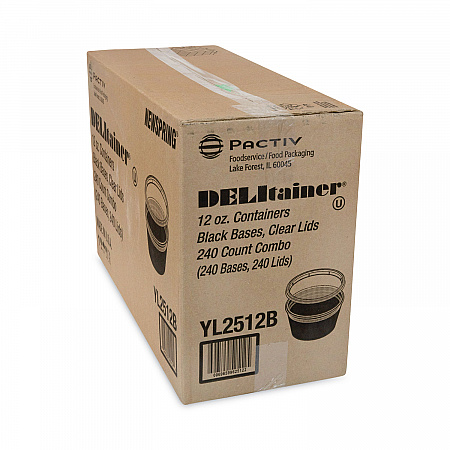 Newspring DELItainer Microwavable Container, 12 oz, 4.55