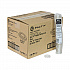 Plastic Portion Cup Lid, Fits 0.5 oz to 1 oz Portion Cups, Clear, 100/Sleeve, 25 Sleeves/Carton (YLS1FR)