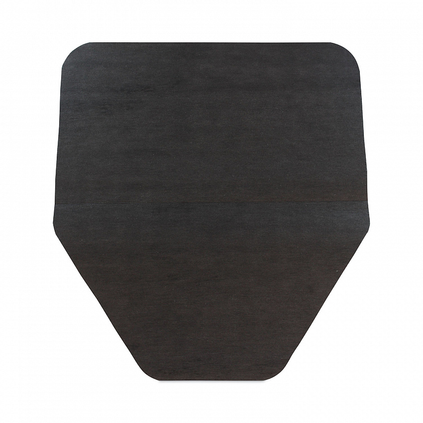Komodo Urinal Mat, Shield-Shaped, Gray Smooth Surface, 18" x 20", 6/Carton (220209)
