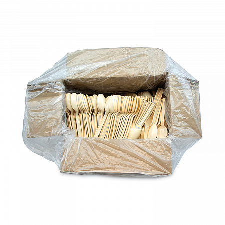 EarthChoice PSM Cutlery, Heavyweight Spoon, Plastic, Tan, 1,000/Carton (YPSMSTEC)