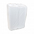 Vented Foam Hinged Lid Container, Dual Tab Lock Economy, 8.4 x 8 x 3, White, 150/Carton (YTD18801ECON)