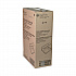 Vented Foam Hinged Lid Container, Dual Tab Lock Economy, 3 Compartments, 8.4 x 8 x 3, White, 150/Carton (YTD18803ECON)