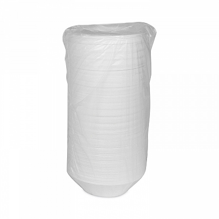 Placesetter Satin Non-Laminated Foam Dinnerware, Bowl, 12 oz, White, 1,000/Carton (YTH100120000)
