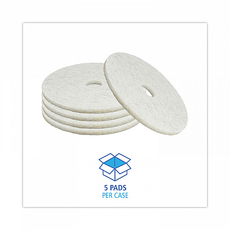 Natural Burnishing Floor Pads, 20