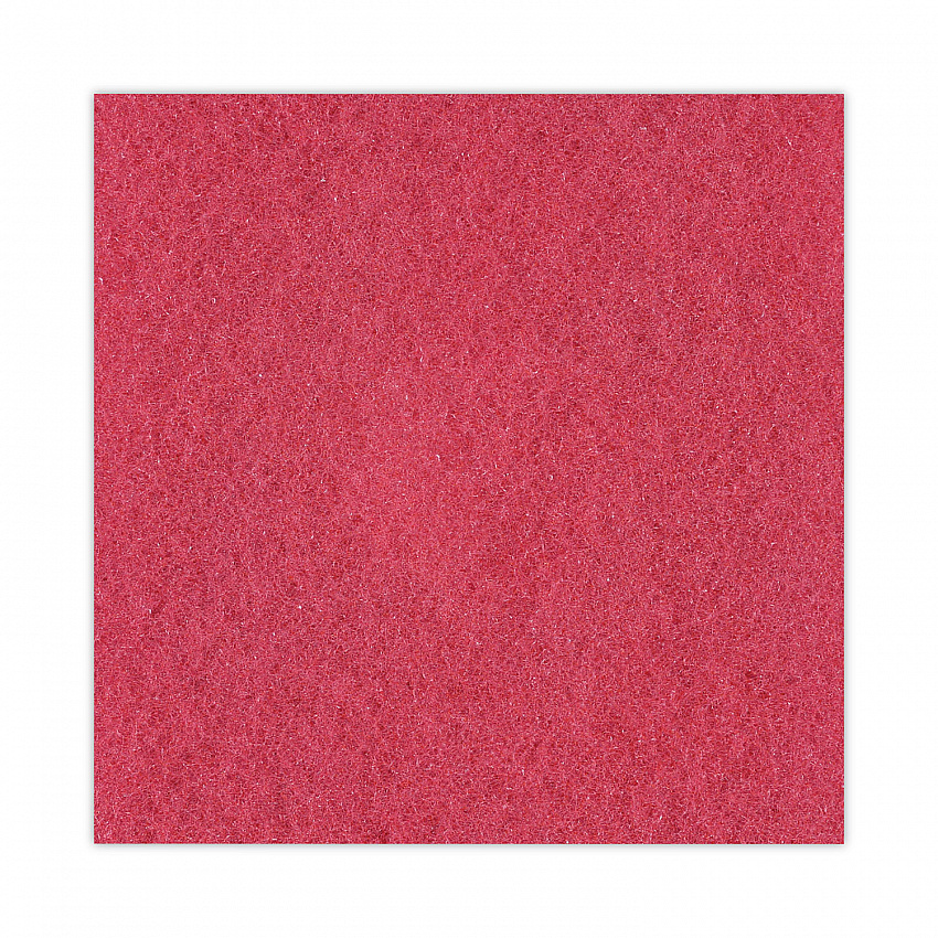 Buffing Floor Pads, 18" Diameter, Red, 5/Carton (4018RED)
