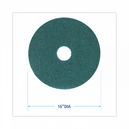 Heavy-Duty Scrubbing Floor Pads, 16