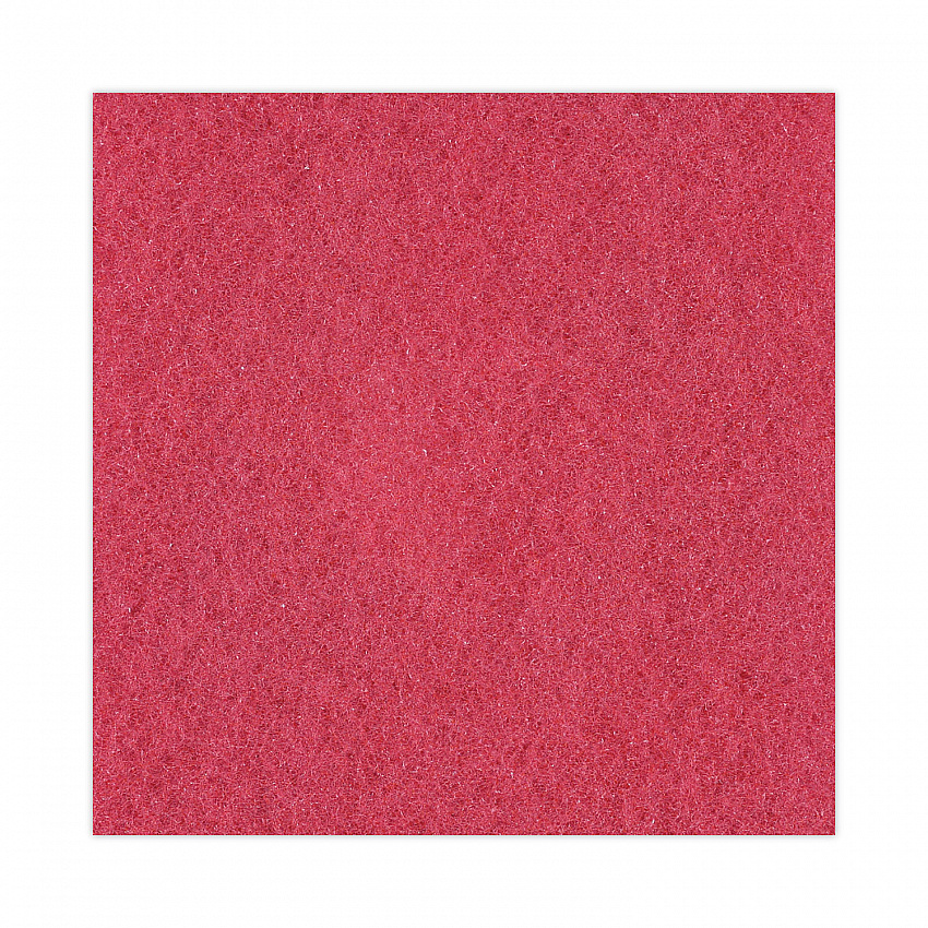 Buffing Floor Pads, 12" Diameter, Red, 5/Carton (4012RED)