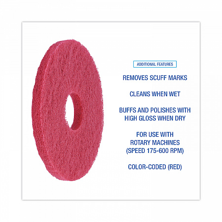 Buffing Floor Pads, 12