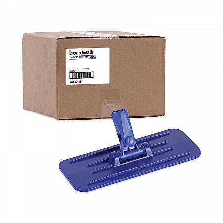 Swivel Pad Holder, Plastic, Blue, 4 x 9, 12/Carton (00405)