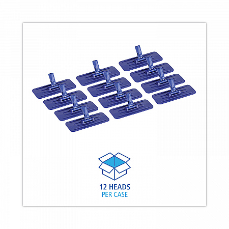 Swivel Pad Holder, Plastic, Blue, 4 x 9, 12/Carton (00405)