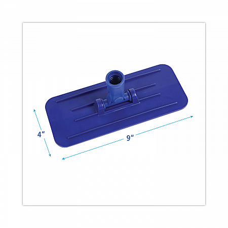 Swivel Pad Holder, Plastic, Blue, 4 x 9, 12/Carton (00405)