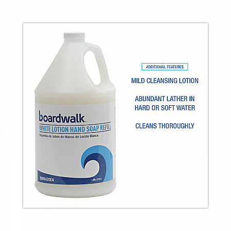 Mild Cleansing Lotion Hand Soap Refill, Cherry Scent, 1 gal Bottle, 4/Carton (420CT)