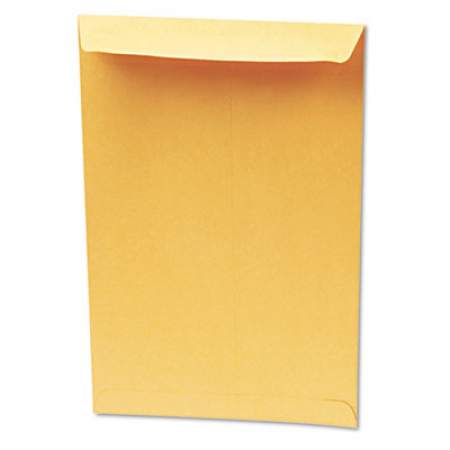 Quality Park Redi-Seal Catalog Envelope, #15, Cheese Blade Flap, Redi-Seal Closure, 10 x 15, Brown Kraft, 250/Box (43862)