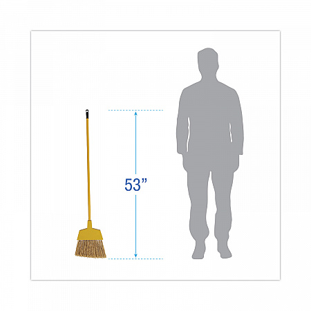 Poly Bristle Angler Broom, 53