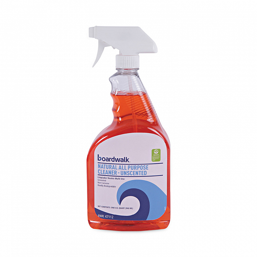 Natural All Purpose Cleaner, Unscented, 32 oz Spray Bottle, 12/Carton (47112)