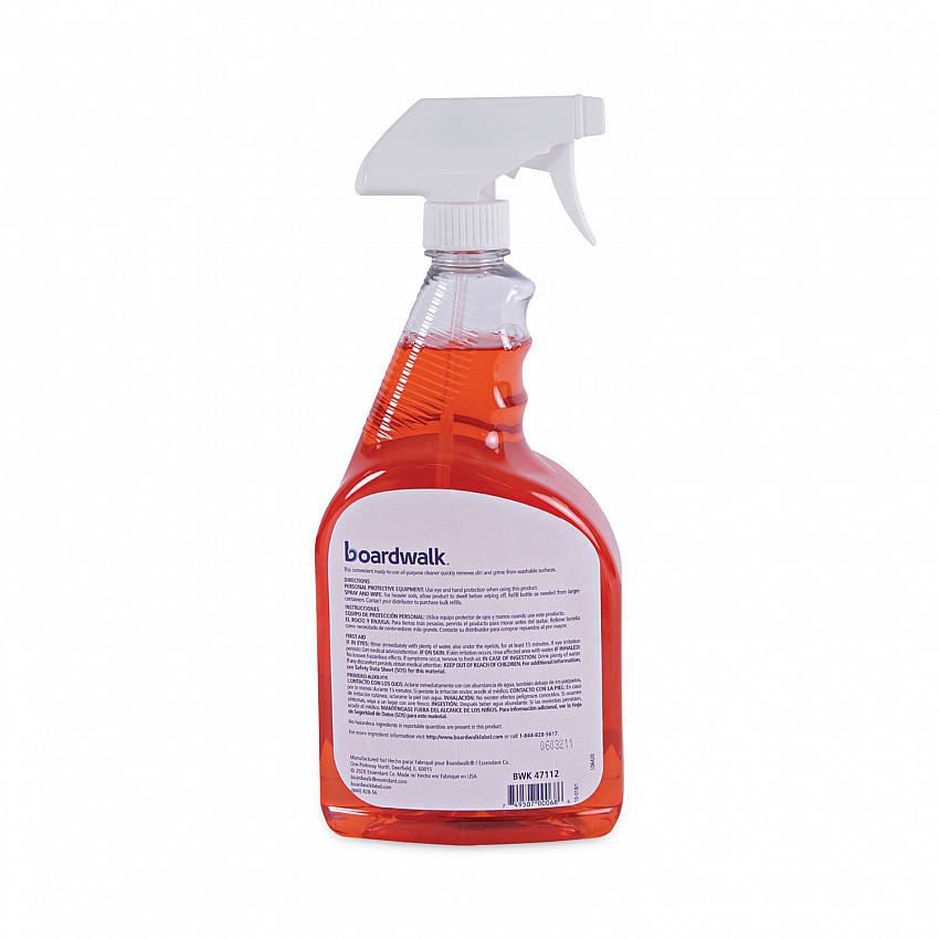 Natural All Purpose Cleaner, Unscented, 32 oz Spray Bottle, 12/Carton (47112)