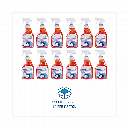 Natural Grease and Grime Cleaner, 32 oz Spray Bottle, 12/Carton (47612)