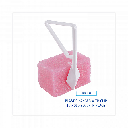 Para Toilet Bowl Deodorizer Block, Cherry Scent, Pink, 4 oz, 144/Carton (B04CT)