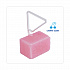 Para Toilet Bowl Deodorizer Block, Cherry Scent, Pink, 4 oz, 144/Carton (B04CT)