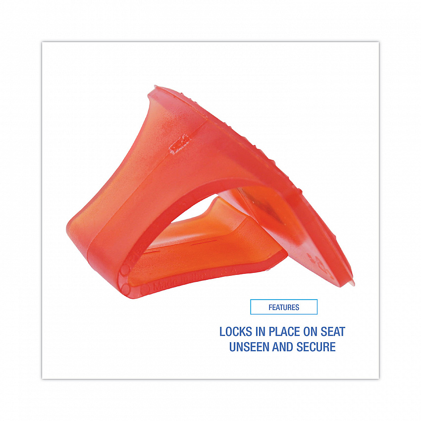 Toilet Bowl Clip, Mango Scent, Orange, 72/Carton (CLIPMANCT)