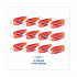 Toilet Bowl Clip, Mango Scent, Orange, 72/Carton (CLIPMANCT)