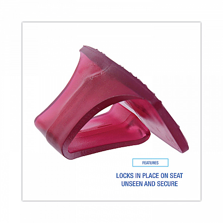 Toilet Bowl Clip, Spiced Apple Scent, Red, 72/Carton (CLIPSAPCT)