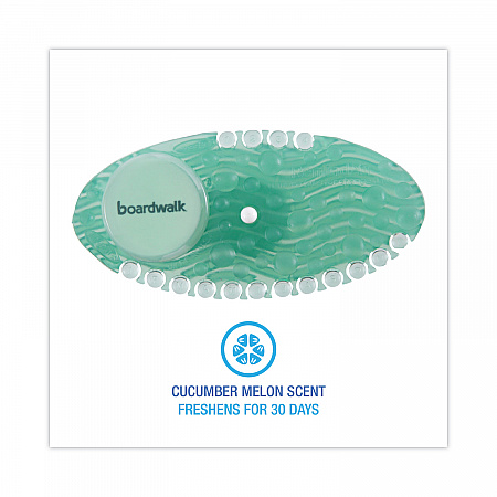 Curve Solid Air Freshener, Cucumber Melon, Green, 10/Box, 6 Boxes/Carton (CURVECMECT)