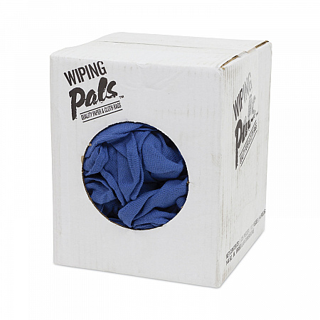 Reclaimed Surgical Huck Towels, Blue, 5 lb/Carton (53905)
