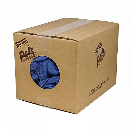 Reclaimed Surgical Huck Towels, Blue, 10 lb/Carton (53910)