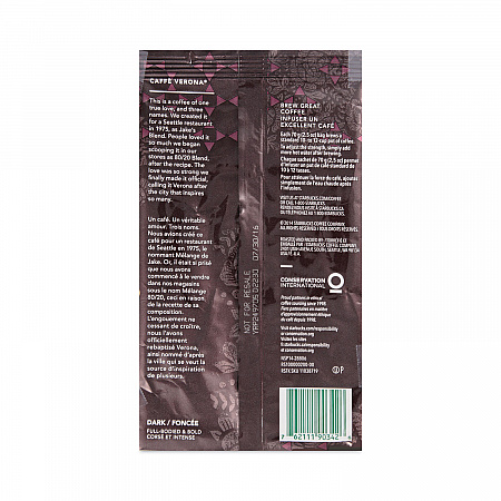 Coffee, Caffe Verona, 2.5 oz Packet, 18/Box (11018192)