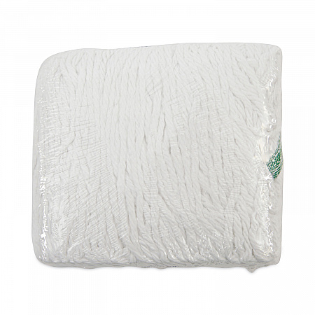 Saddleback Loop End Rayon Mop Head, Rayon, Medium, 14 oz, White, Dozen (SP200M14DZ)