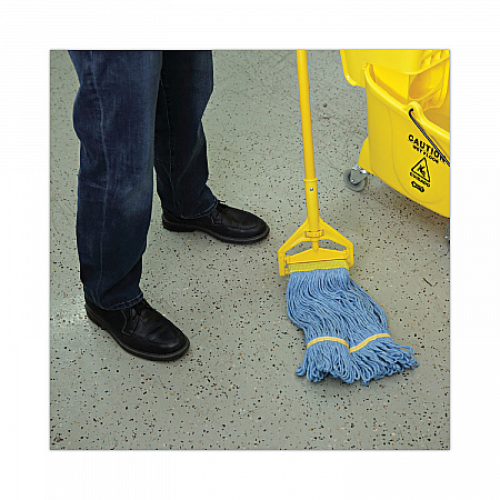 Super Loop Wet Mop Head, Cotton/Synthetic Fiber, 5