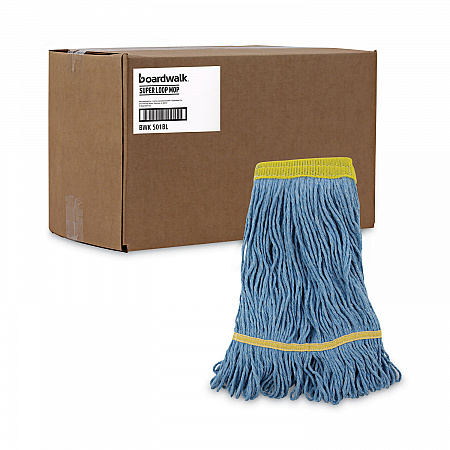 Super Loop Wet Mop Head, Cotton/Synthetic Fiber, 5