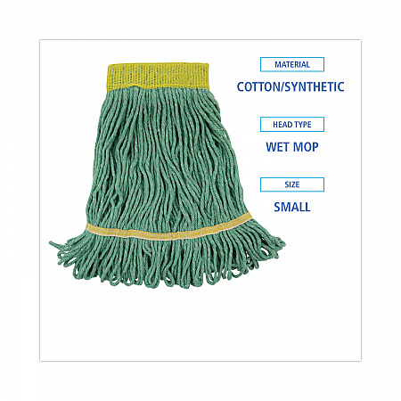 Super Loop Wet Mop Head, Cotton/Synthetic Fiber, 5