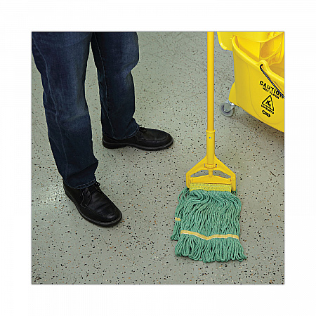 Super Loop Wet Mop Head, Cotton/Synthetic Fiber, 5