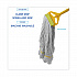 Super Loop Wet Mop Head, Cotton/Synthetic Fiber, 5