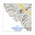 Super Loop Wet Mop Head, Cotton/Synthetic Fiber, 5