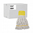 Super Loop Wet Mop Head, Cotton/Synthetic Fiber, 5