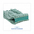 Narrowband Looped-End Mop Head, Premium Standard Head, Cotton/Rayon Fiber, Medium, Green, 12/Carton (502GNNB)