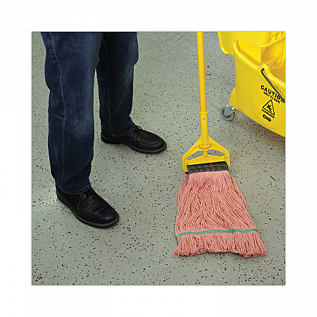 Super Loop Wet Mop Head, Cotton/Synthetic Fiber, 5