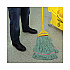 Narrowband Looped-End Mop Head, Premium Standard Head, Cotton/Rayon/Synthetic Fiber, Large, Green (503GNNB)