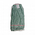 Narrowband Looped-End Mop Head, Premium Standard Head, Cotton/Rayon/Synthetic Fiber, Large, Green (503GNNB)
