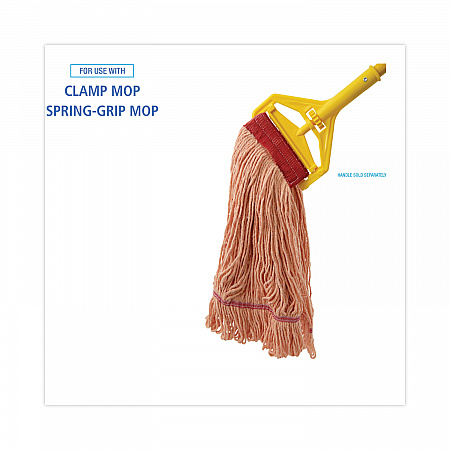 Super Loop Wet Mop Head, Cotton/Synthetic Fiber, 5