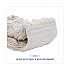 Mop Head, Pro Loop Web/Tailband, Premium Saddleback Head, Cotton, 24 oz, White, 12/Carton (524C)