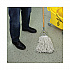 Quick Change Metal Head Wooden Mop Handle, Junior, 54