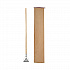 Quick Change Metal Head Wooden Mop Handle, Junior, 54
