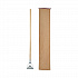 Screw Clamp Metal Head Wooden Mop Handle, #20+, 62