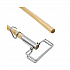 Spring Grip Metal Head Mop Handle for Most Mop Heads, 60